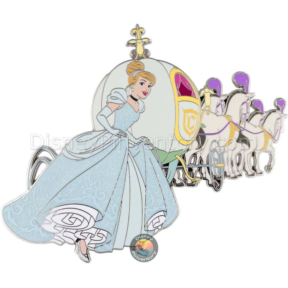 Disney Cinderella's Carriage Jumbo Pin - PALM Exclusive - Pin 49369