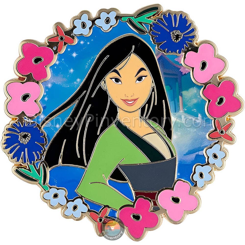 Disney Princesses Once Upon a Royal Realm Mystery Pin Set - Mulan - PALM Exclusive - Pin 49382