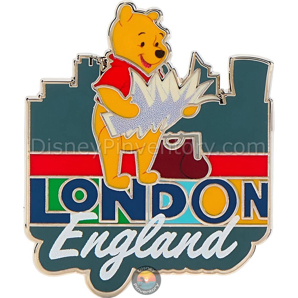 Disney Classics London Pin Set - Winnie the Pooh Only - Pin 49421