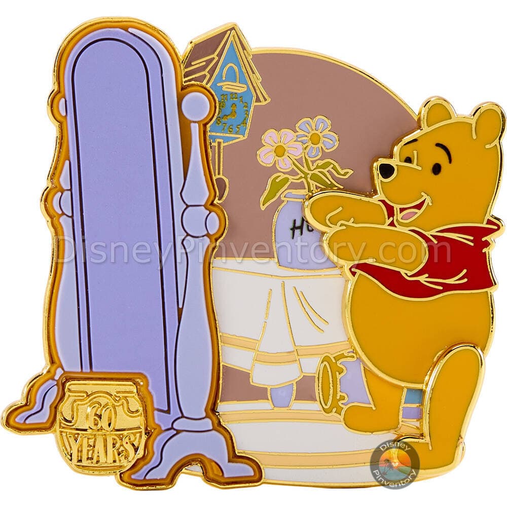 Winnie the Pooh Pin - Winnie the Pooh and the Honey Tree 60th Anniversary - Pin 49439