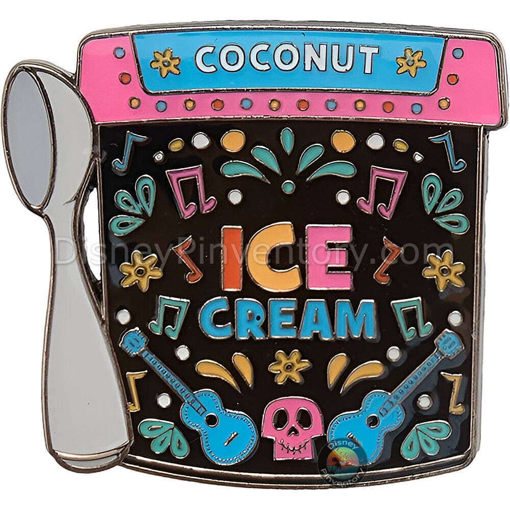 Loungefly Disney Pixar Ice Cream Blind Box Pin Set - Coco Coconut - Pin 49471