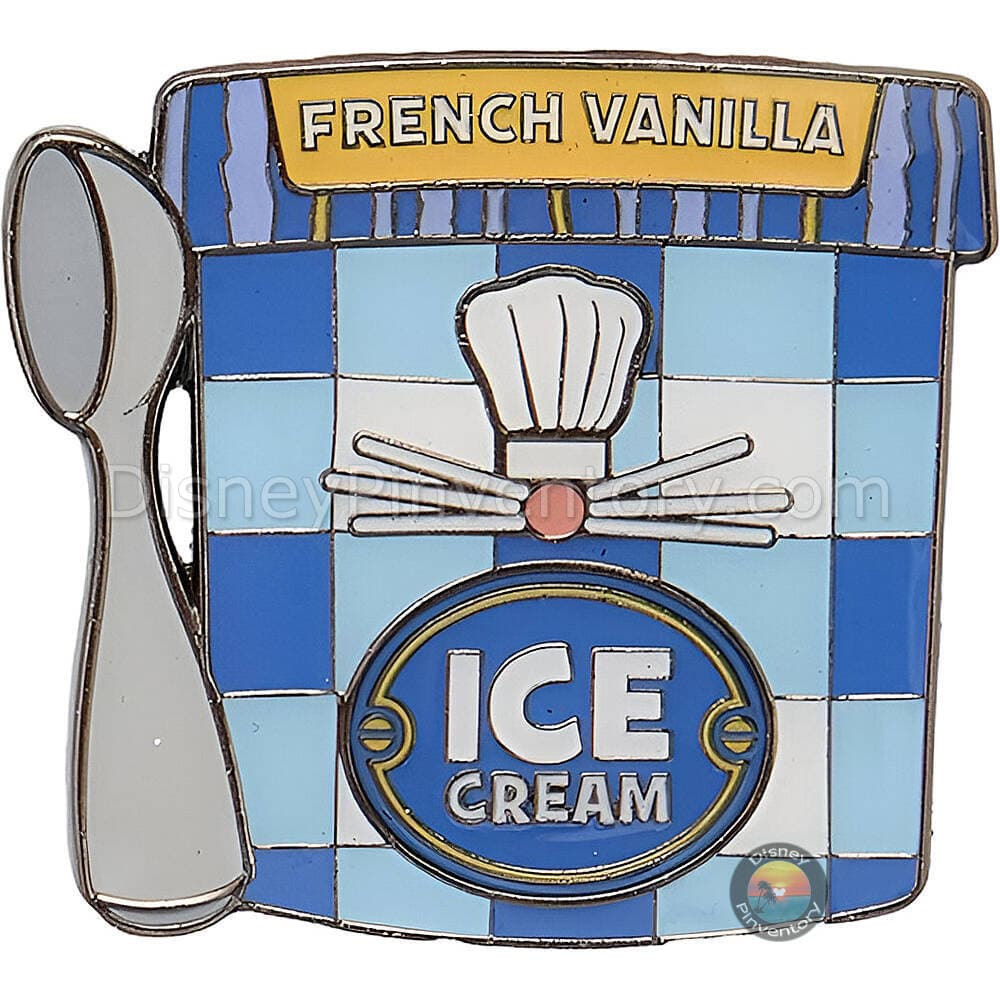Loungefly Disney Pixar Ice Cream Blind Box Pin Set - Ratatouille French Vanilla - Pin 49473