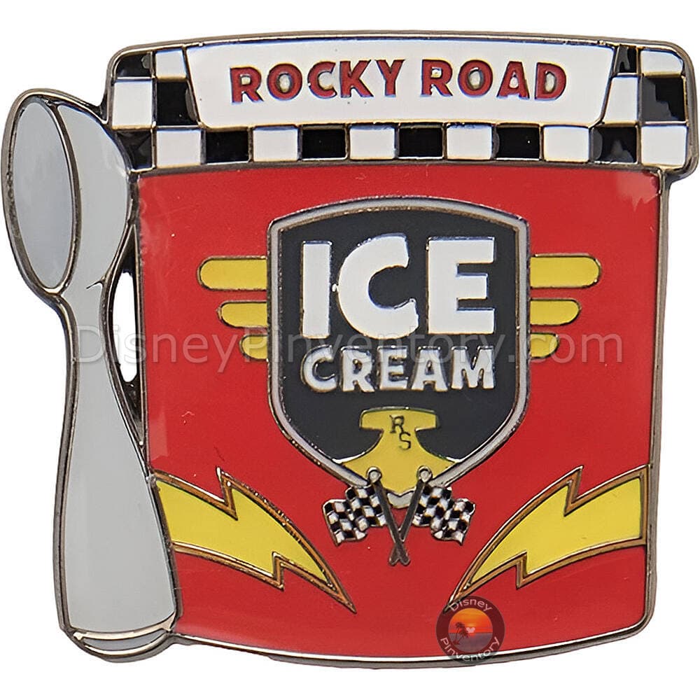 Loungefly Disney Pixar Ice Cream Blind Box Pin Set - Cars Rocky Road - Pin 49474