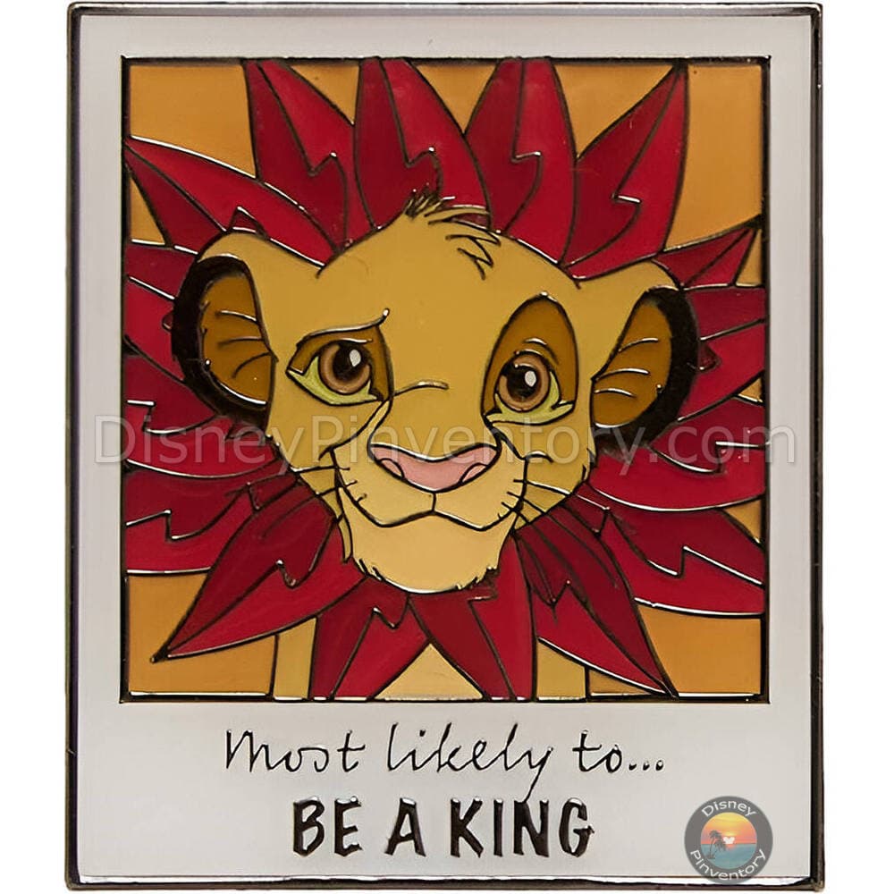 Loungefly Disney Yearbook Portrait Blind Box Pin Set - Simba - Pin 49502
