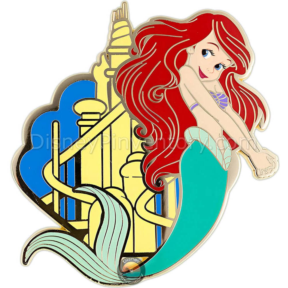 Disney The Little Mermaid Ariel Castle Atlantica Pin - PALM Exclusive - Pin 49515