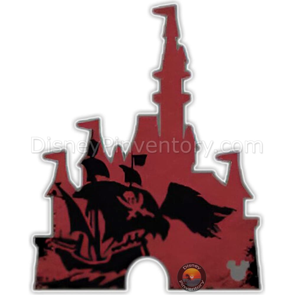 Hidden Disney 2026: Castles Pin - Pirates of the Caribbean - Pin 49530