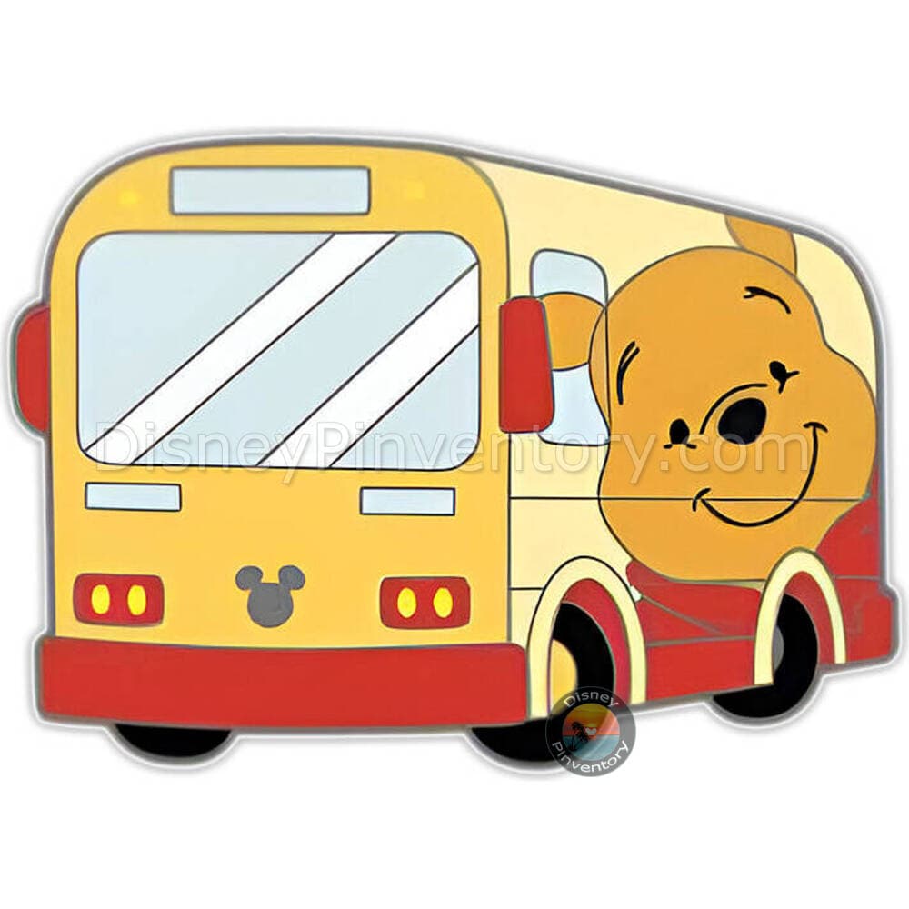 Hidden Disney 2026: Disney Buses Pin - Winnie the Pooh - Pin 49572