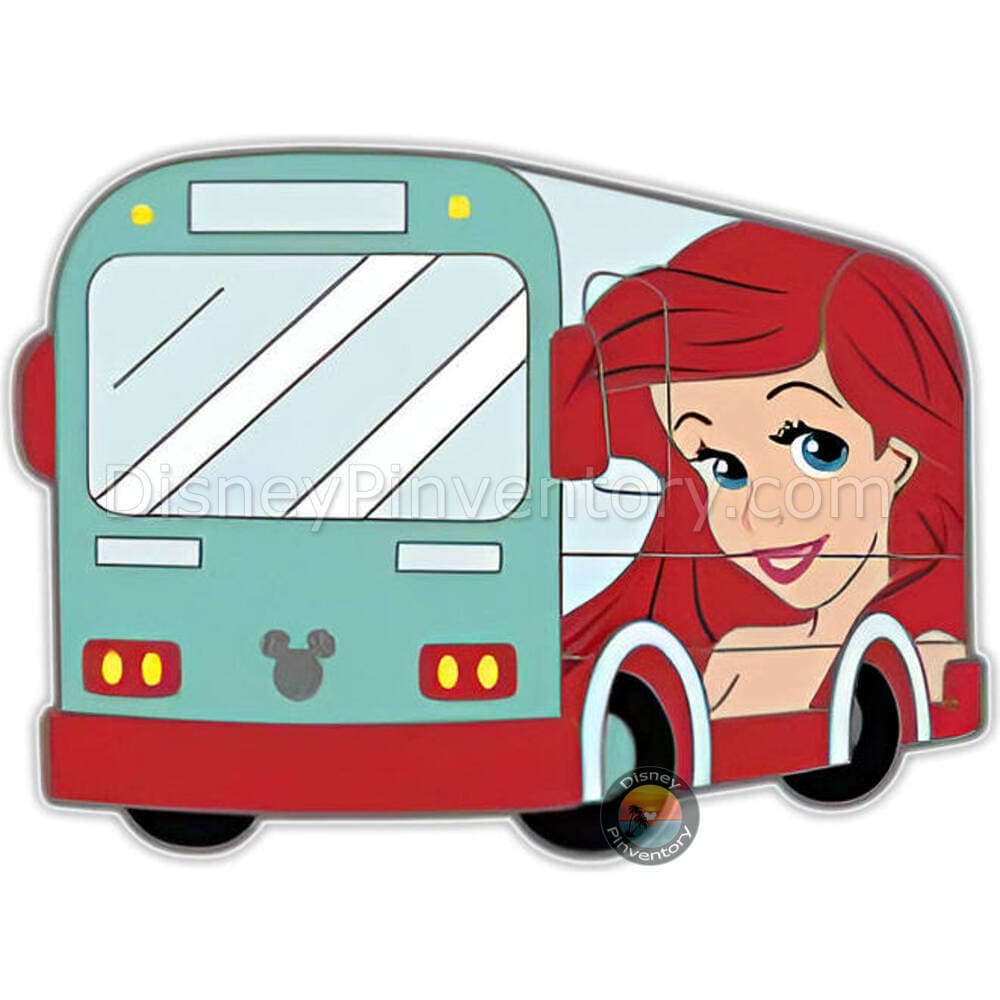 Hidden Disney 2026: Disney Buses Pin - Ariel - Pin 49576