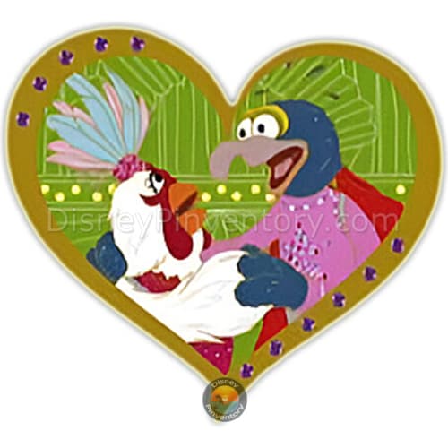 Valentine's Day 2026 Pin - Camilla & Gonzo - Walt Disney Imagineering - Pin 49634