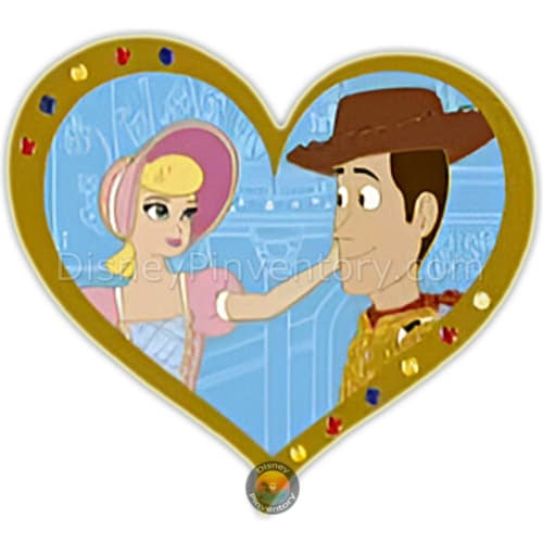 Valentine's Day 2026 Pin - Bo Peep & Woody - Walt Disney Imagineering - Pin 49636