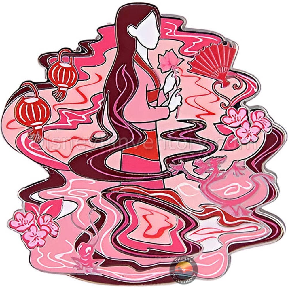 Disney Princess Scenic Blind Box Pin Set - Mulan - BoxLunch Exclusive - Pin 49684
