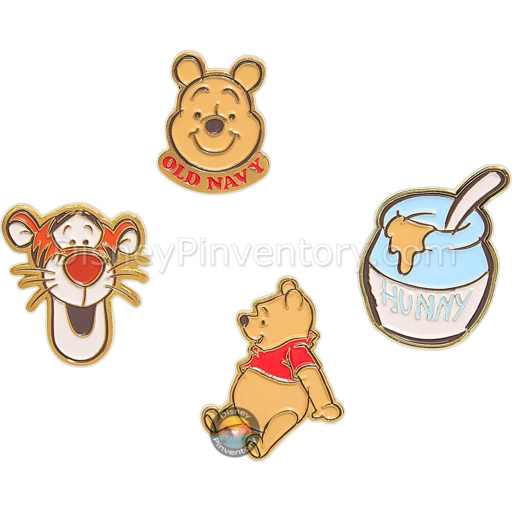 Disney Winnie the Pooh Pin Set - Old Navy - Pin 49690