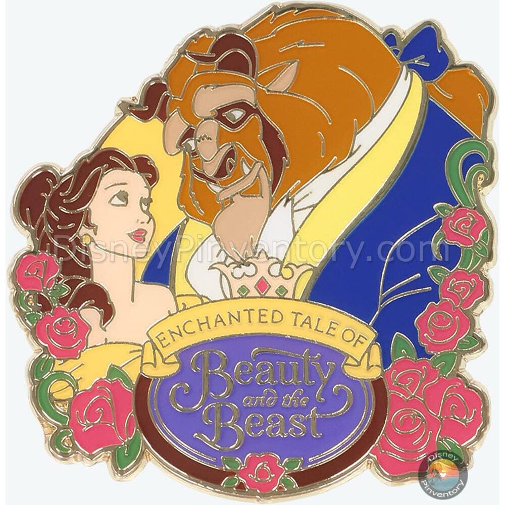 Enchanted Tale of Beauty and the Beast Pin - Tokyo Disneyland - Pin 49746