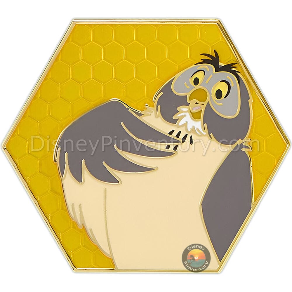 Winnie the Pooh and the Honey Tree 60th Anniversary Mystery Pin Set - Owl - Pin 49766
