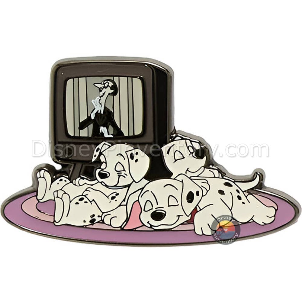 Loungefly Disney Napping Animals Blind Box Pin Set - 101 Dalmatians - Pin 49783