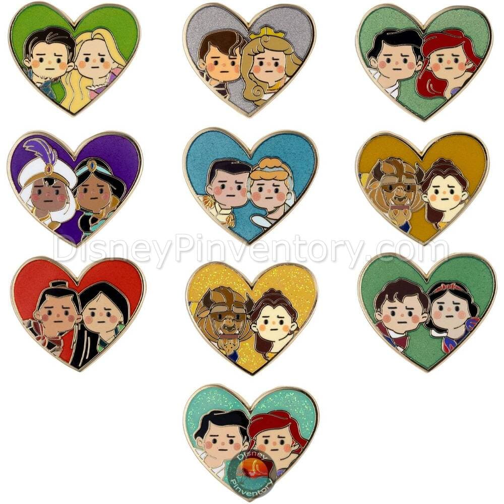 Disney Princesses Sweethearts Mystery Pin Set - PALM Exclusive - Pin 49796