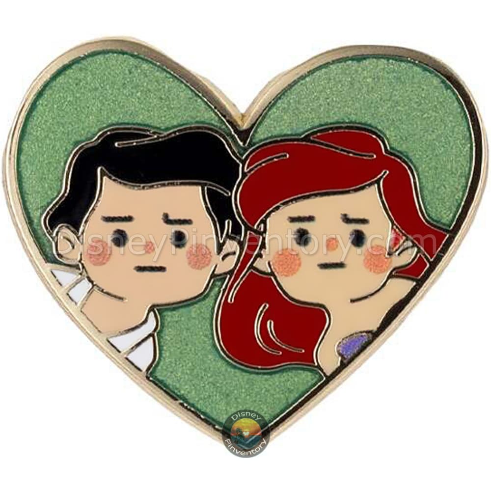 Disney Princesses Sweethearts Mystery Pin Set - Ariel & Prince Eric - PALM Exclusive - Pin 49797