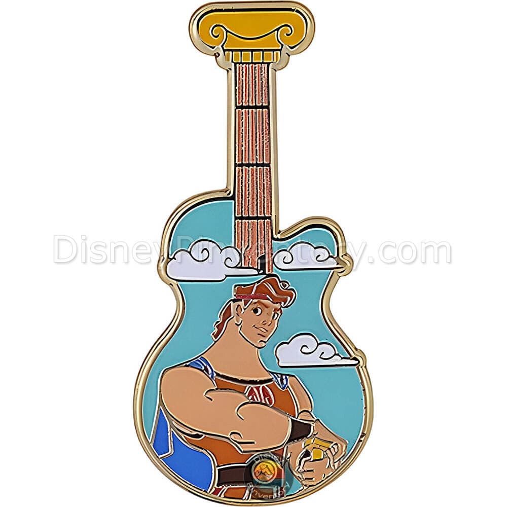 Disney Guitar & Pick Blind Box Pin Set - Hercules Guitar Only - BoxLunch Exclusive - Pin 49844