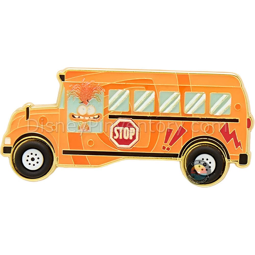 Loungefly Disney Pixar Inside Out 2 Bus Blind Box Pin Set - Anxiety - Pin 49871