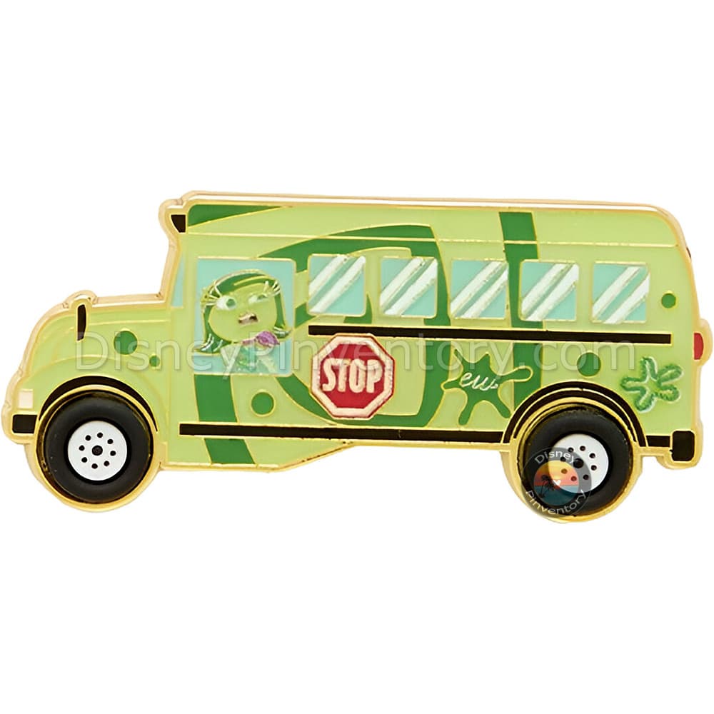 Loungefly Disney Pixar Inside Out 2 Bus Blind Box Pin Set - Disgust - Pin 49874