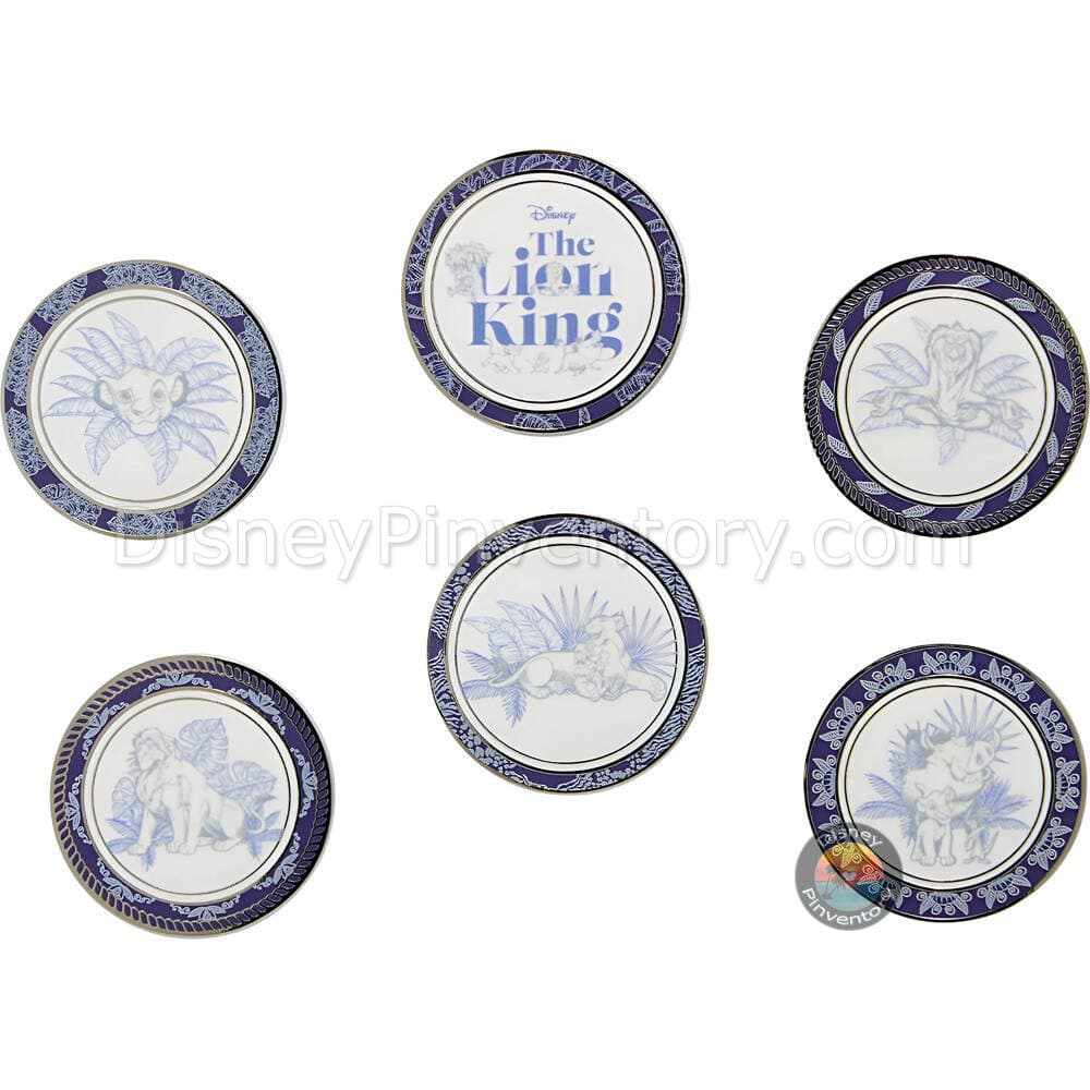 Disney The Lion King Porcelain Plates Blind Box Pin Set - BoxLunch Exclusive - Pin 49894