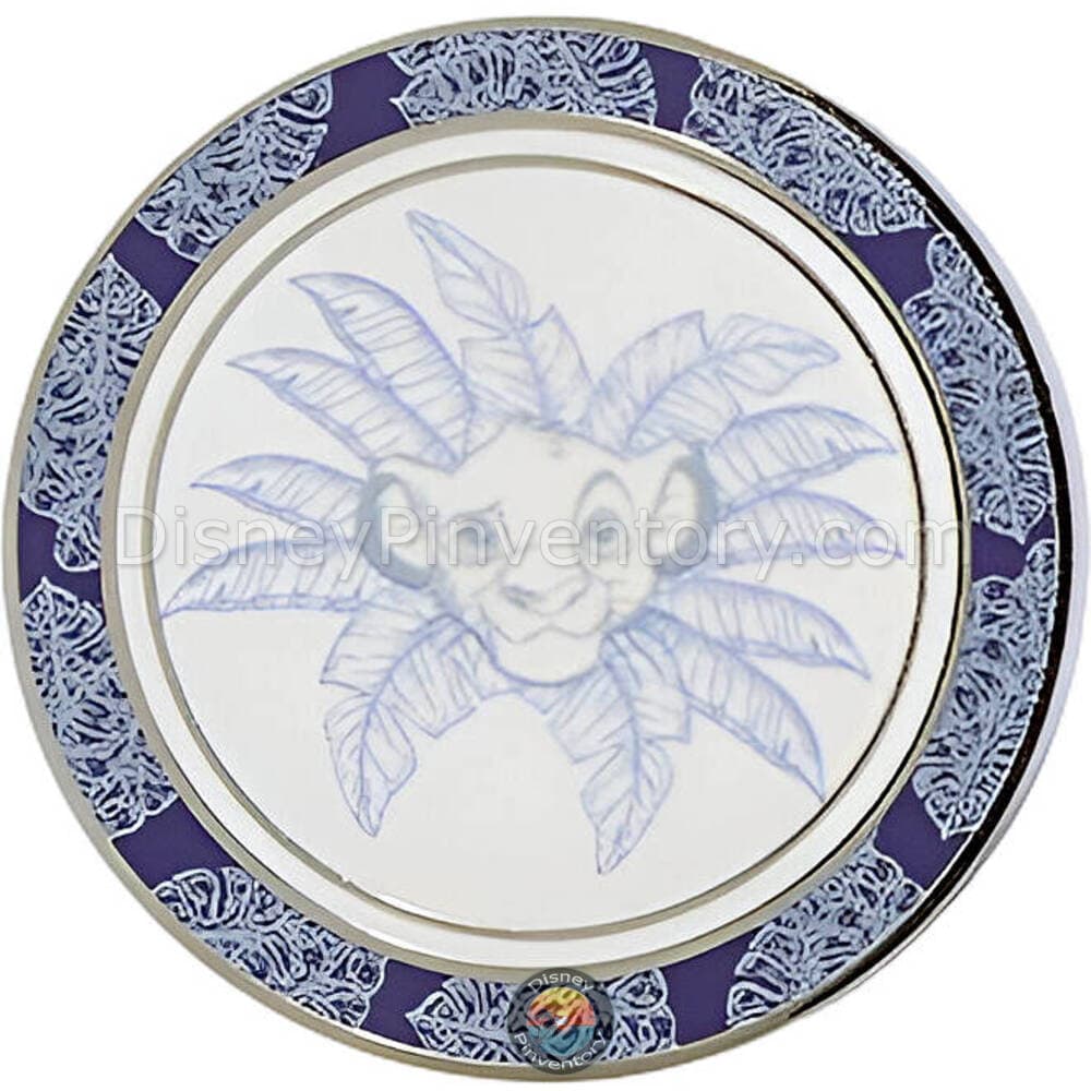 Disney The Lion King Porcelain Plates Blind Box Pin Set - Simba - BoxLunch Exclusive - Pin 49896