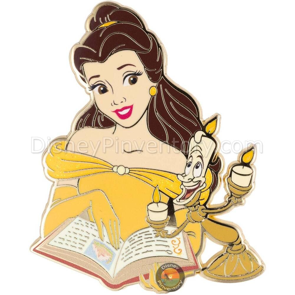 Disney Beauty and the Beast Reading by Light Pin - PALM Exclusive - Pin 49909