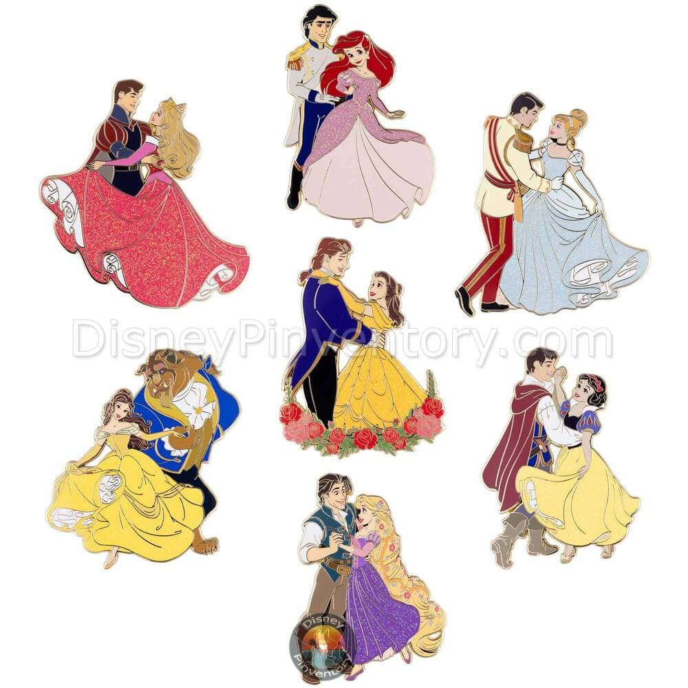 Disney Princesses The Royal Dance Mystery Jumbo Pin - PALM Exclusive - Pin 49938