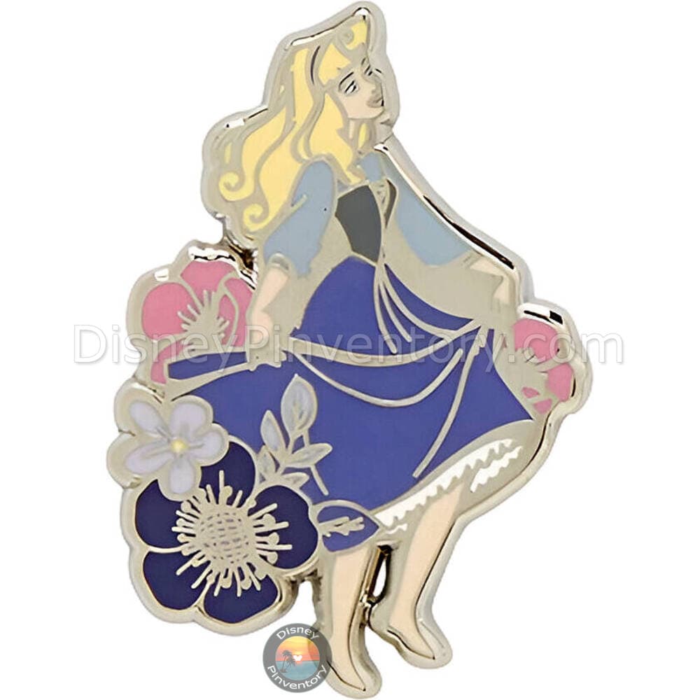 Loungefly Disney Sleeping Beauty Floral Blind Box Pin Set - Briar Rose - Pin 49980