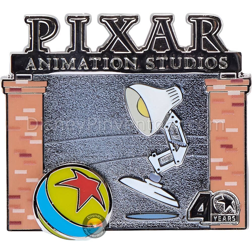 Pixar Animation Studios 40 Years Pin Set 5 - Luxo Jr. with Pixar Ball - Luxo Jr. (1986) - Pin 50023