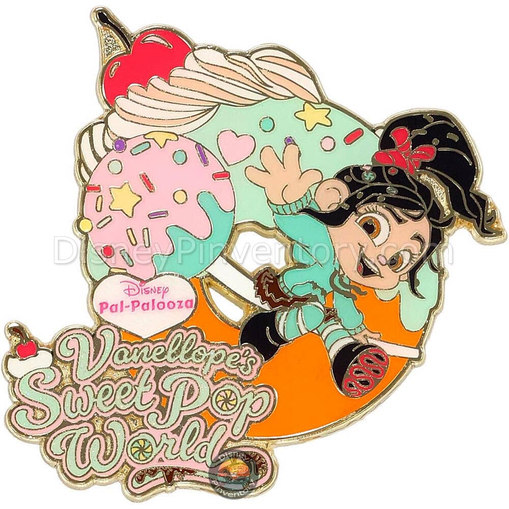 Disney Pal-Palooza - Vanellope's Sweet Pop World Pin - Pin 50039