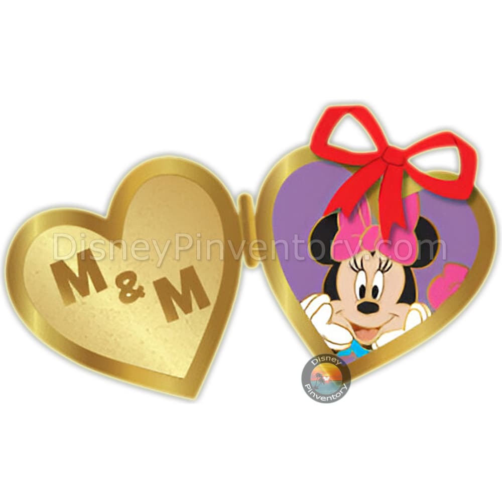 Love Lockets Valentine's Day Pin - Minnie Mouse - Pin 50057