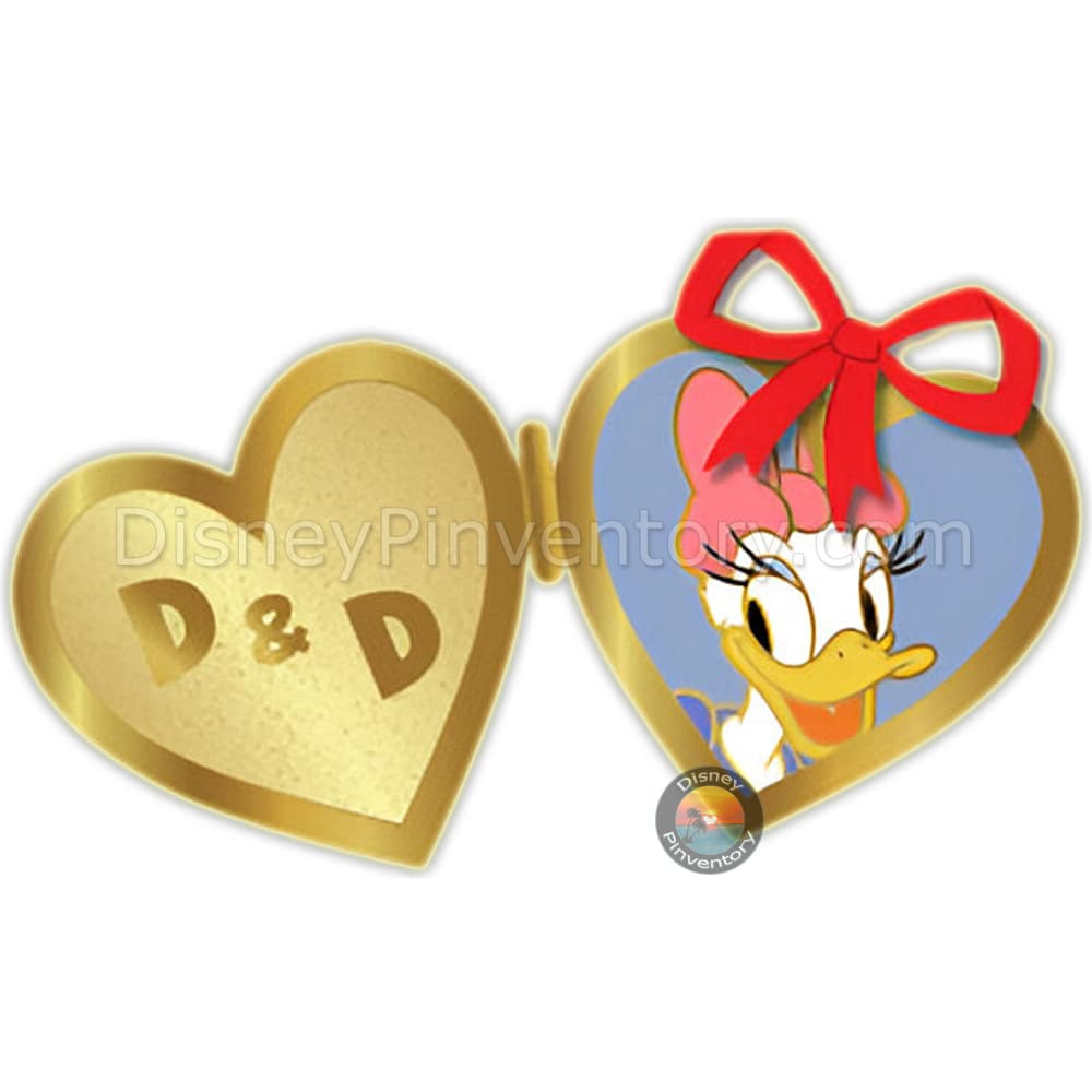 Love Lockets Valentine's Day Pin - Daisy Duck - Pin 50058