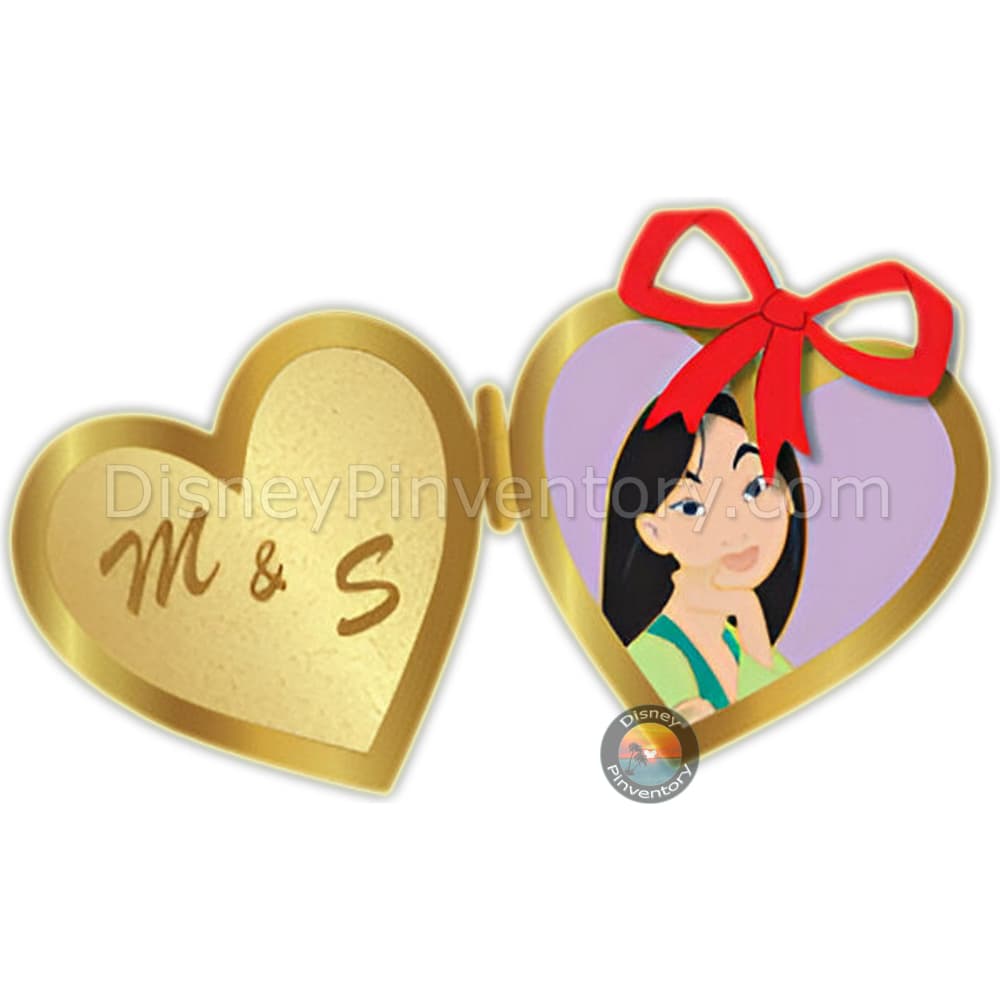 Love Lockets Valentine's Day Pin - Mulan - Pin 50061