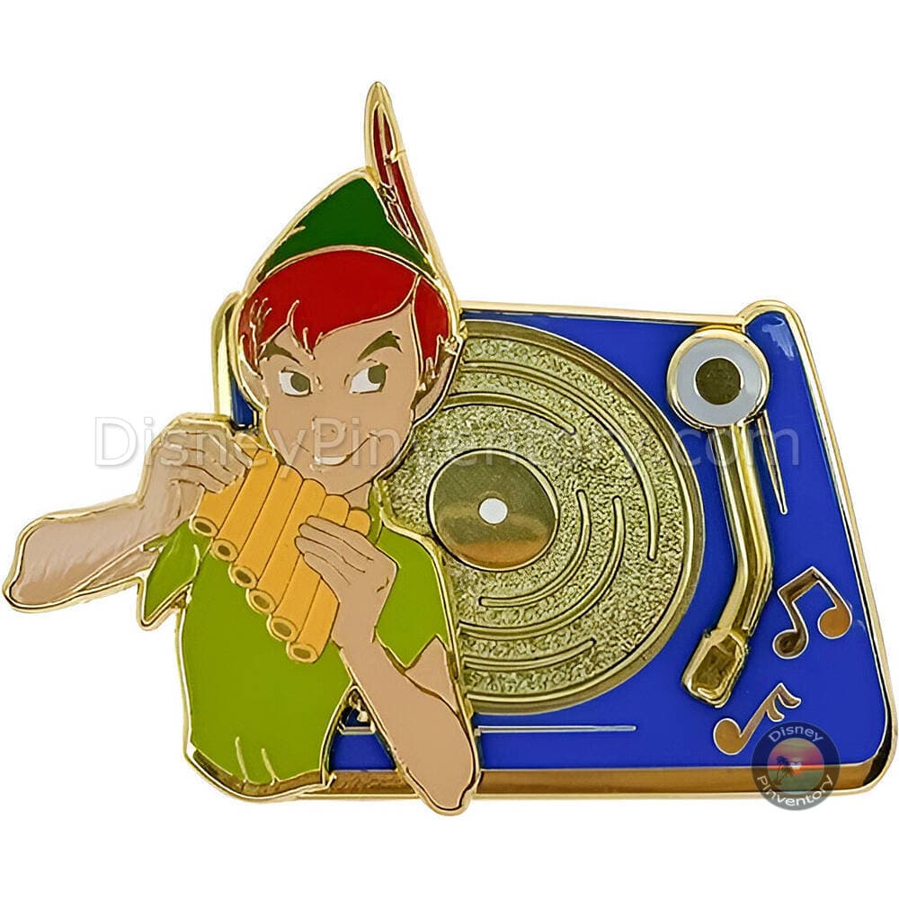 Disney Vinyl Record Player Series Pin - Peter Pan - Pin 50064