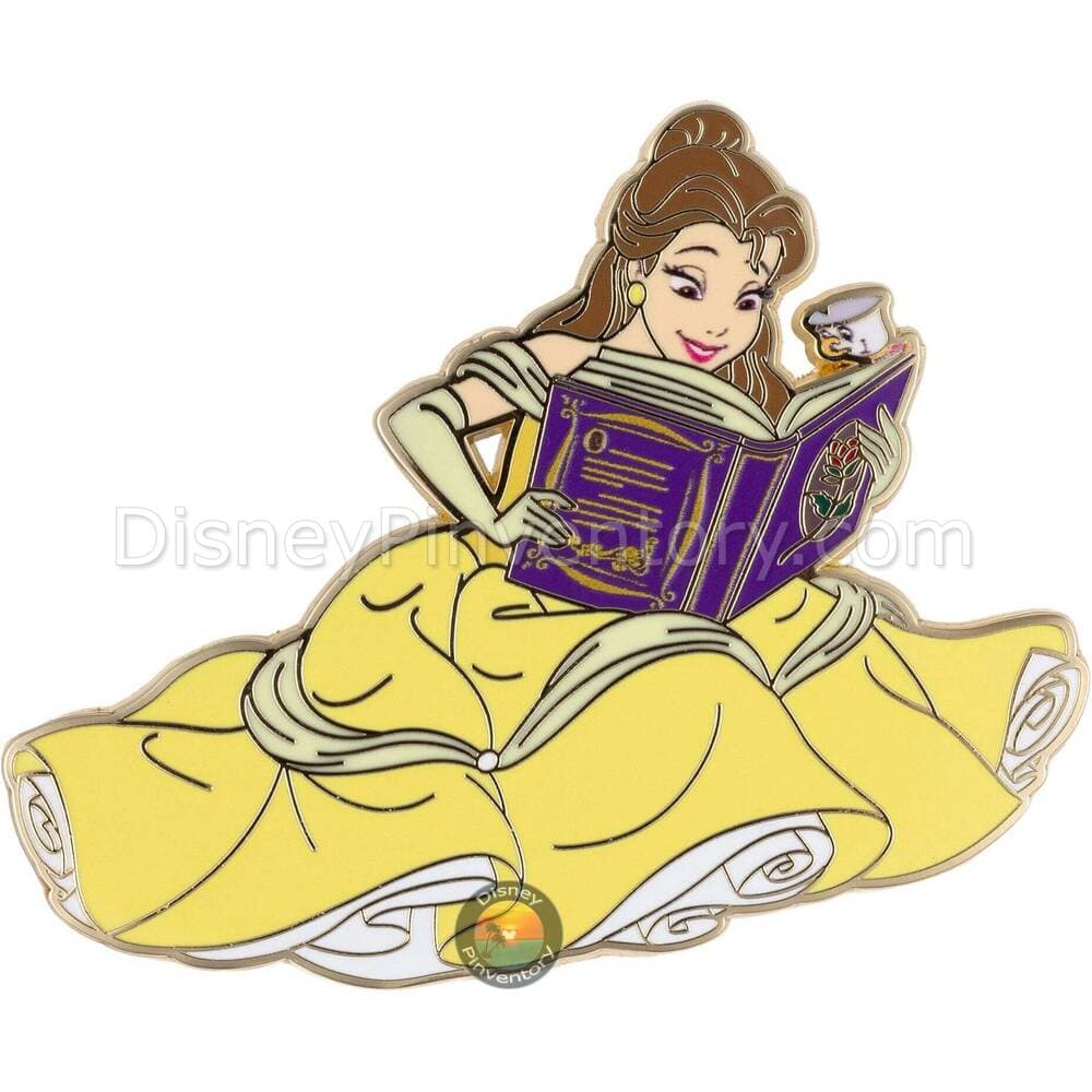Disney Beauty and the Beast Belle Reading Pin - PALM Exclusive - Pin 50081