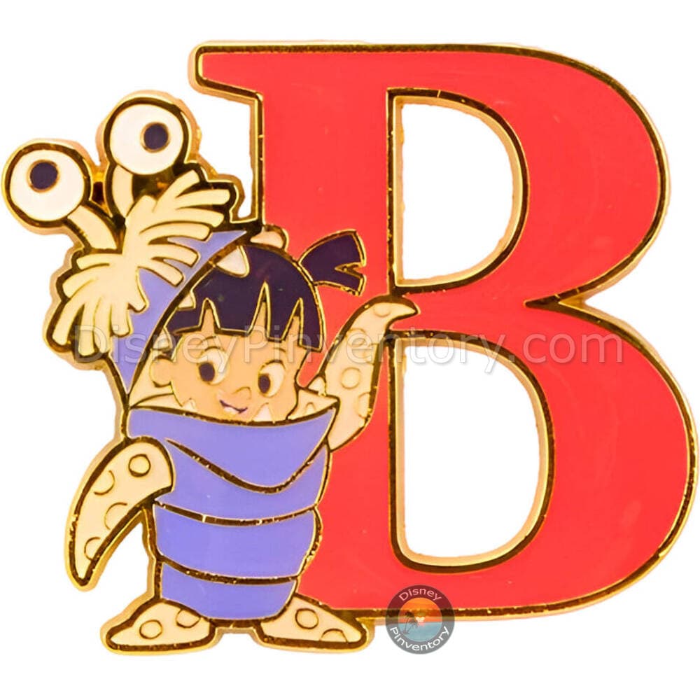 Loungefly Disney Pixar Monsters, Inc. Character Initial Blind Box Pin Set - Boo - BoxLunch Exclusive - Pin 50173