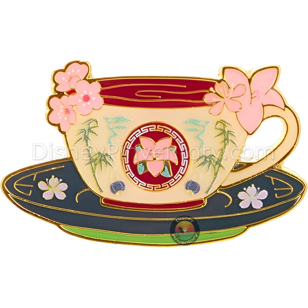 Loungefly Disney Princess Teacups Blind Box Pin Set - Mulan - BoxLunch Exclusive - Pin 50180
