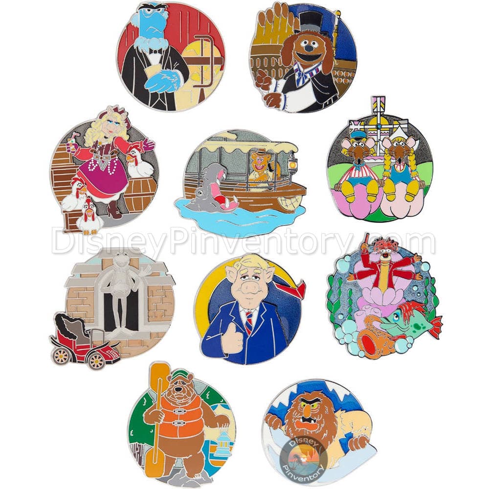 The Muppets ''Disney Park Day'' Mystery Pin Set - Disneyland - Pin 50274