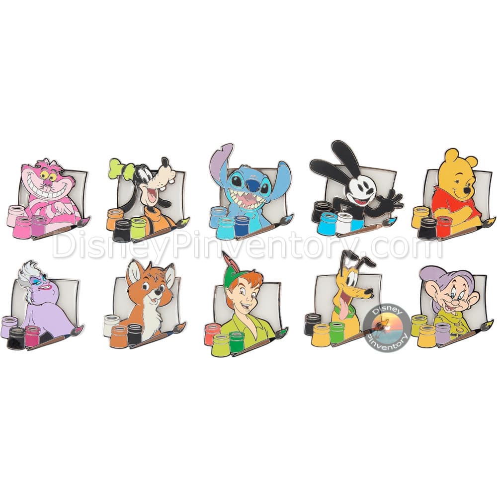 Disney Brush of Magic Mystery Pin Set Series 1 - Pin 50285