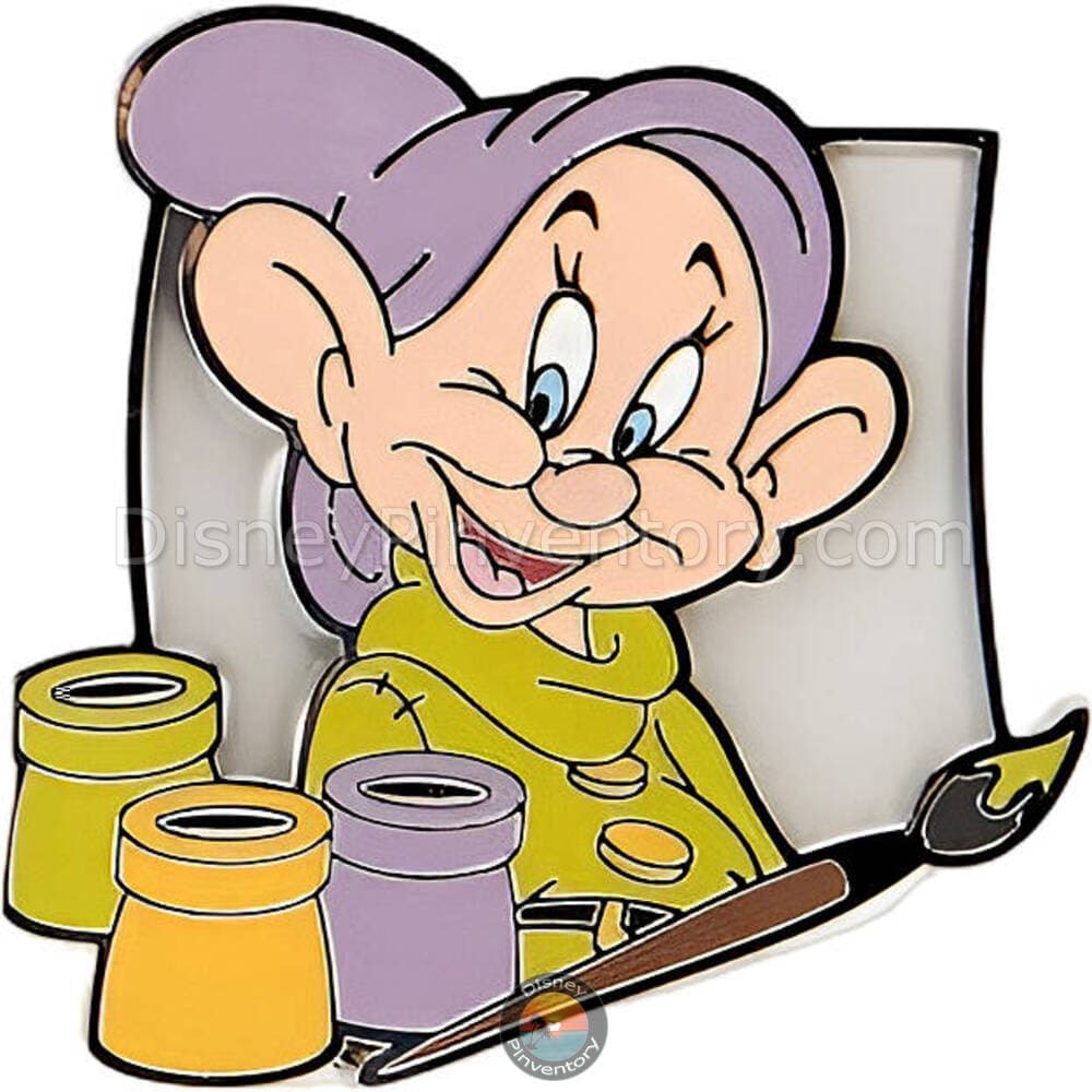 Disney Brush of Magic Mystery Pin Set Series 1 - Dopey - Pin 50289