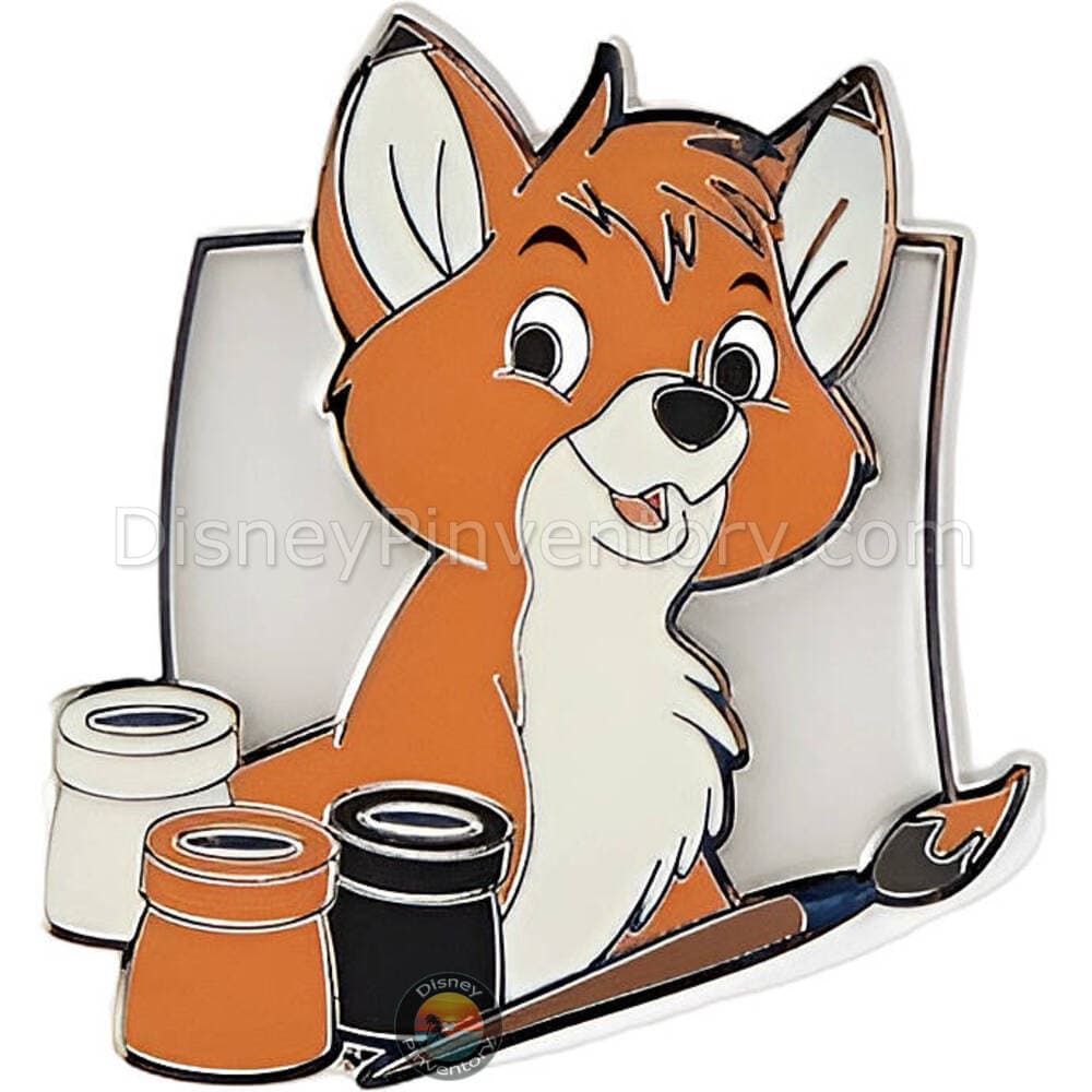 Disney Brush of Magic Mystery Pin Set Series 1 - Tod - Pin 50293