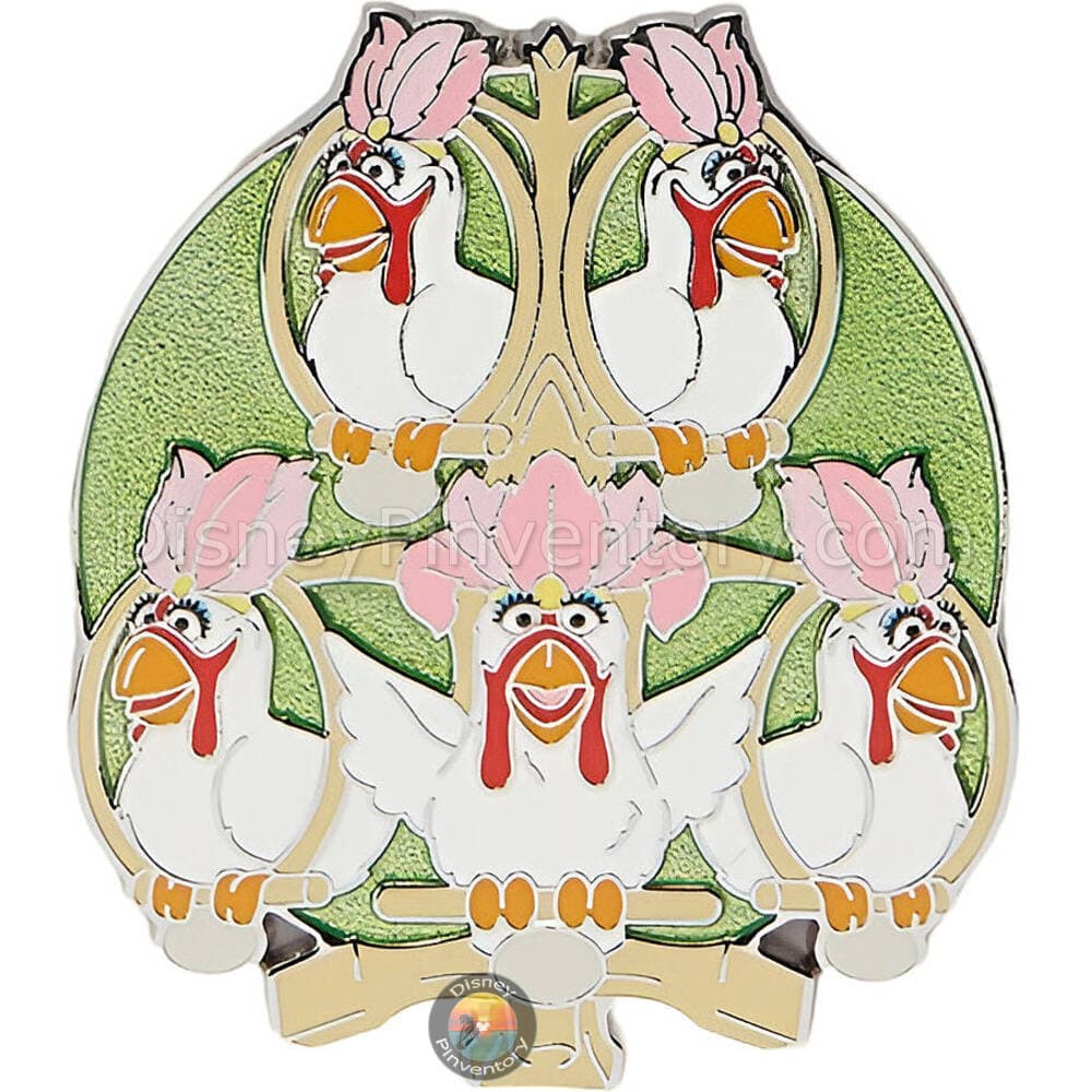 The Muppets ''Disney Park Day'' Mystery Pin Set - Chickens in The Enchanted Tiki Room - Walt Disney World - Pin 50310