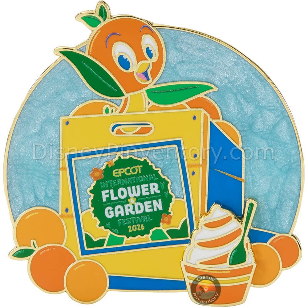 Orange Bird ''Crate'' Pin - EPCOT International Flower & Garden Festival 2026 - Event Edition - Pin 50313