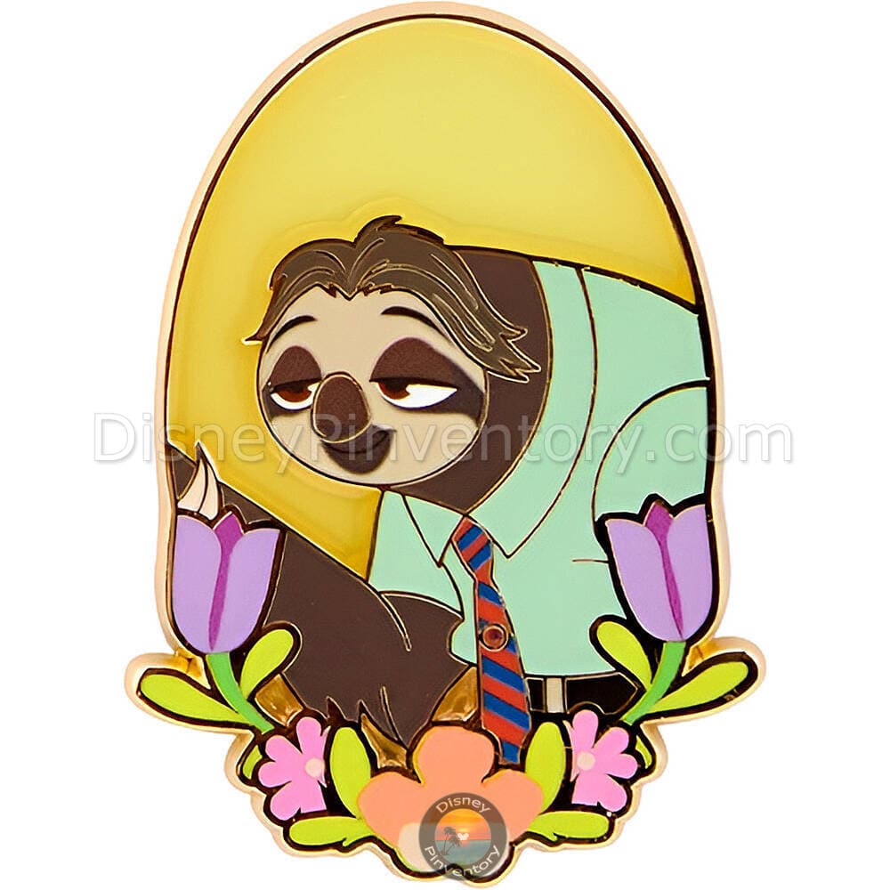 Disney Zootopia Characters Flower Frame Blind Box Pin Set - Dash - BoxLunch Exclusive - Pin 50366