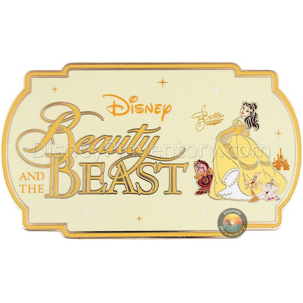 Disney Timeless Titles: Beauty and the Beast Pin - Pinktacular Pin Party 2026 - Pin 50383