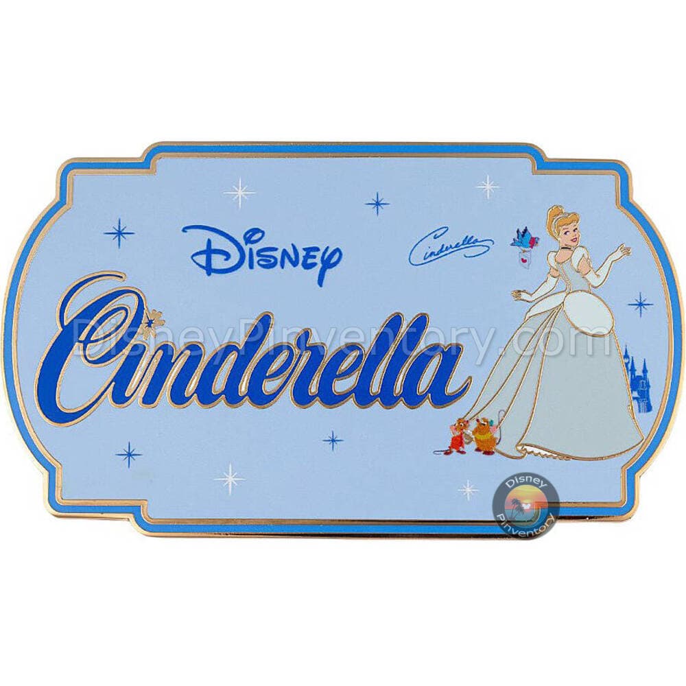 Disney Timeless Titles: Cinderella Pin - Pinktacular Pin Party 2026 - Pin 50386