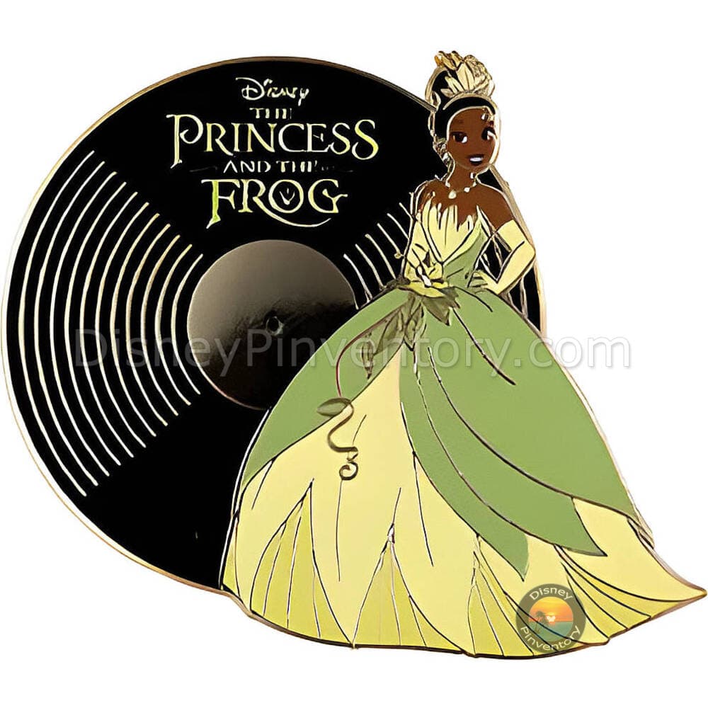 Vinyl Record Mystery Princess Series 1 Pin Set - Tiana - Pin 50391