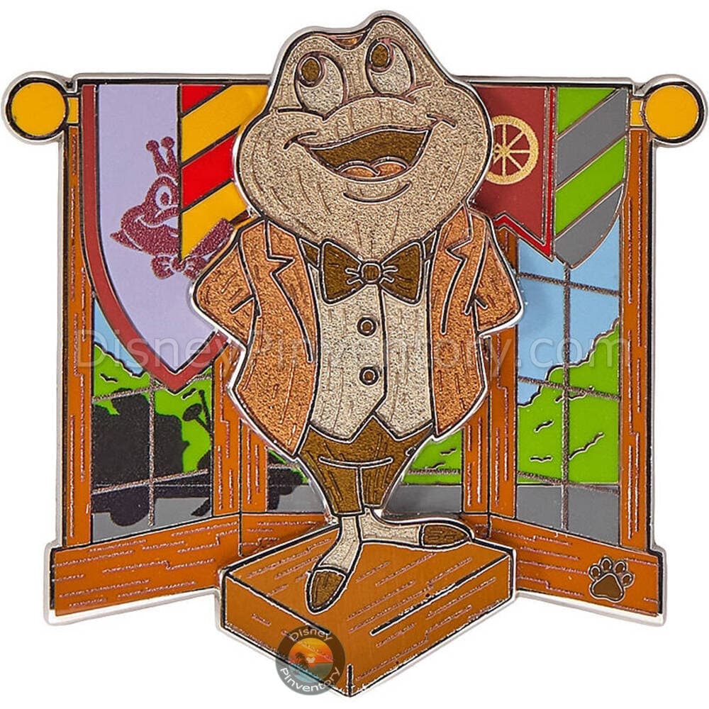 Disney Artist Collection Pin Set by Maria Stuckey and Kate Dykstra - J. Thaddeus Toad from Mr. Toad's Wild Ride - Pin 50432