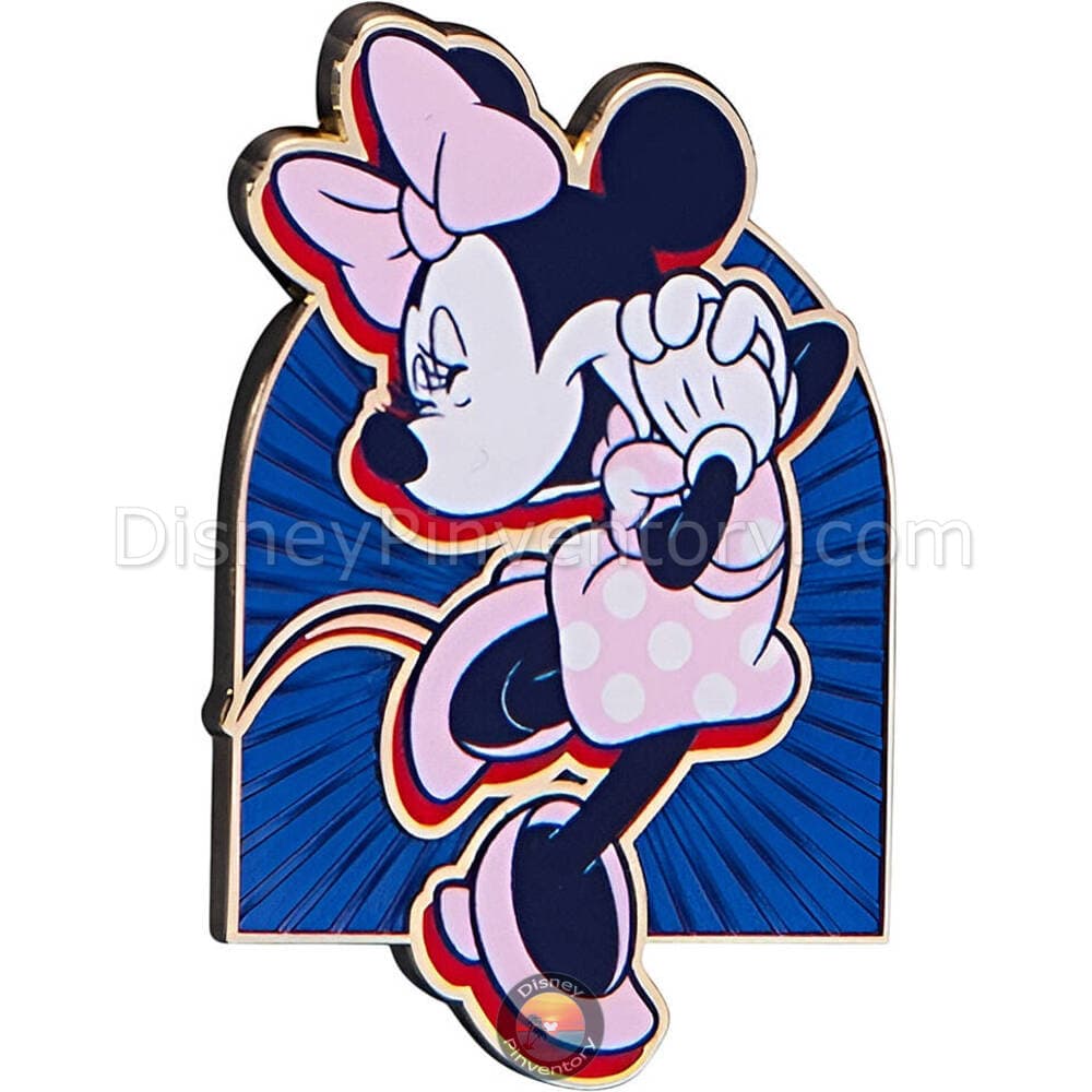 D23-Exclusive Gold Member Disney Classics and Fan Favorites Boxed Pin Set - Minnie Mouse - Pin 50441